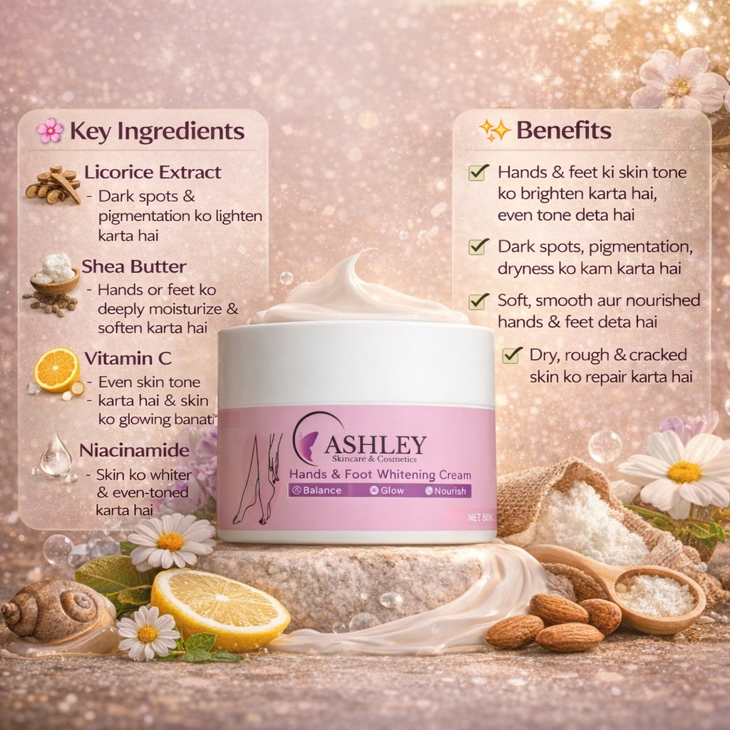 Hand & Foot Whitening Cream