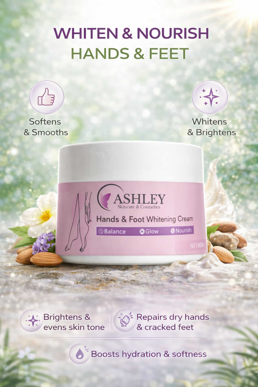 Hand & Foot Whitening Cream